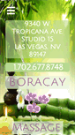 Mobile Screenshot of boracaymassagevegas.com